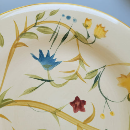 American Simplicity Floral Salad Plate Set of 2 by Home