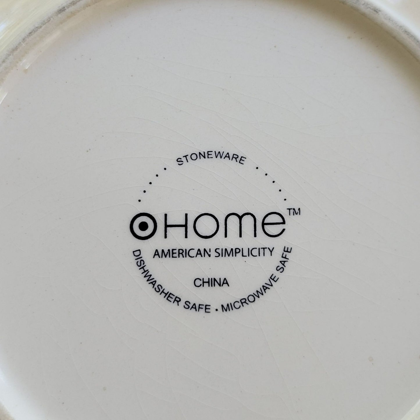 American Simplicity Floral Salad Plate Set of 2 by Home