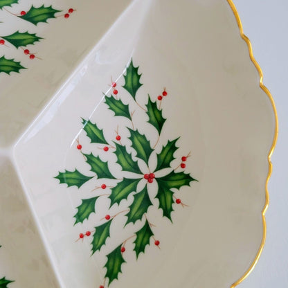 Lenox Holiday Archive Divided 9" Server