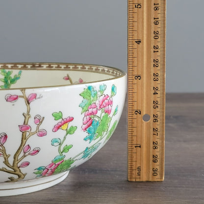 Antique Coalport Indian Tree 7" Round DECOR ONLY Bowl, c.1891-1939 England