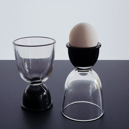 Double Egg Cup Set of 2, Large 4 1/2" Size