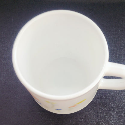 Arcopal Pastoral Milk Glass Coffee Cup, Set of 2