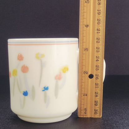 Arcopal Pastoral Milk Glass Coffee Cup, Set of 2