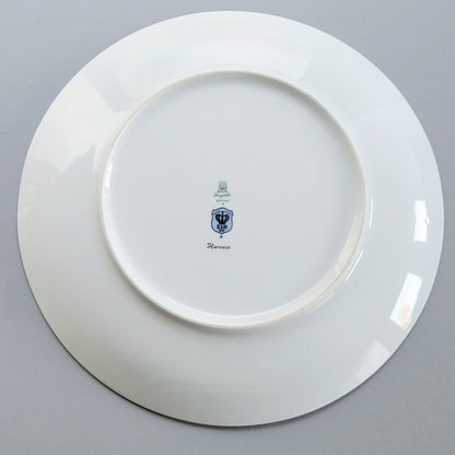 PM Jaeger & Co. Harvest Dinner Plate, Peach & Cherry, c.1950-60 Bavaria Germany