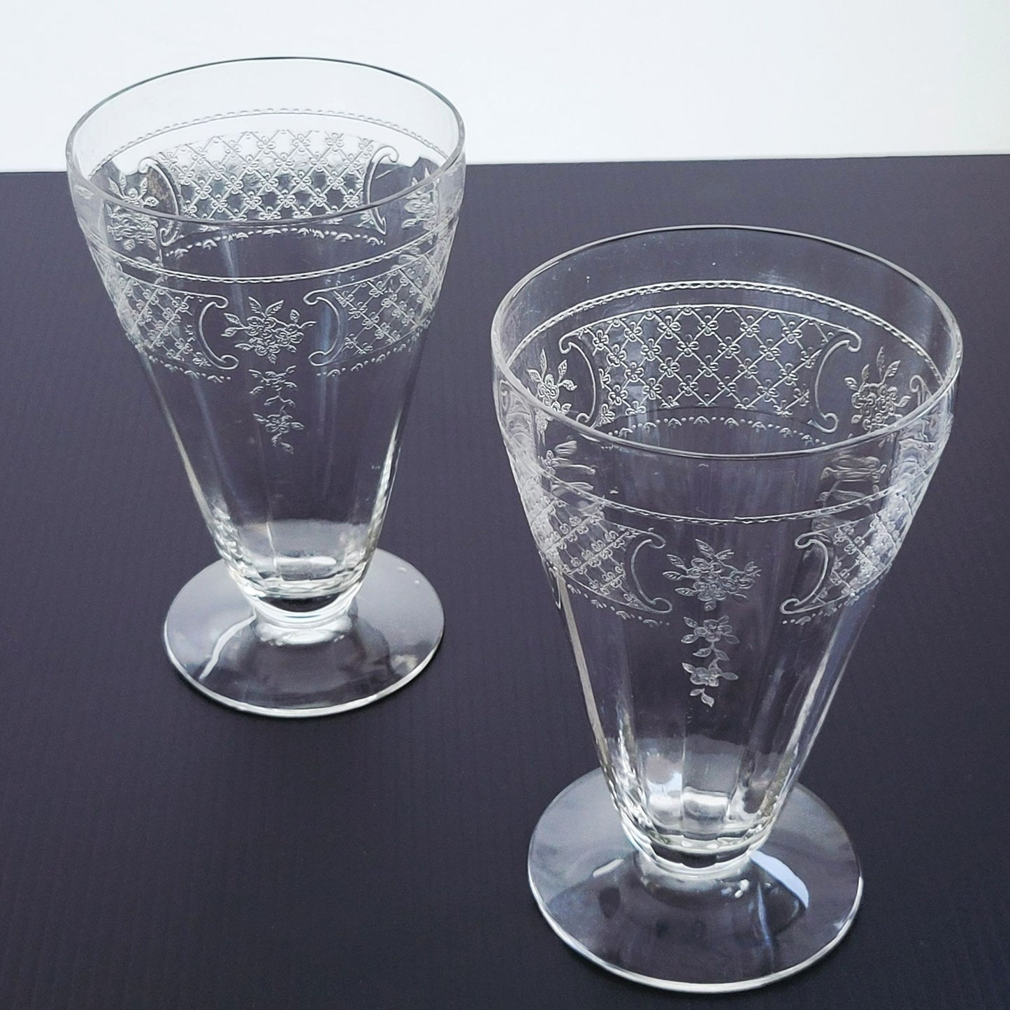 Fostoria Washington Iced Tea Tumbler, Set of 2, c.1923-28 USA