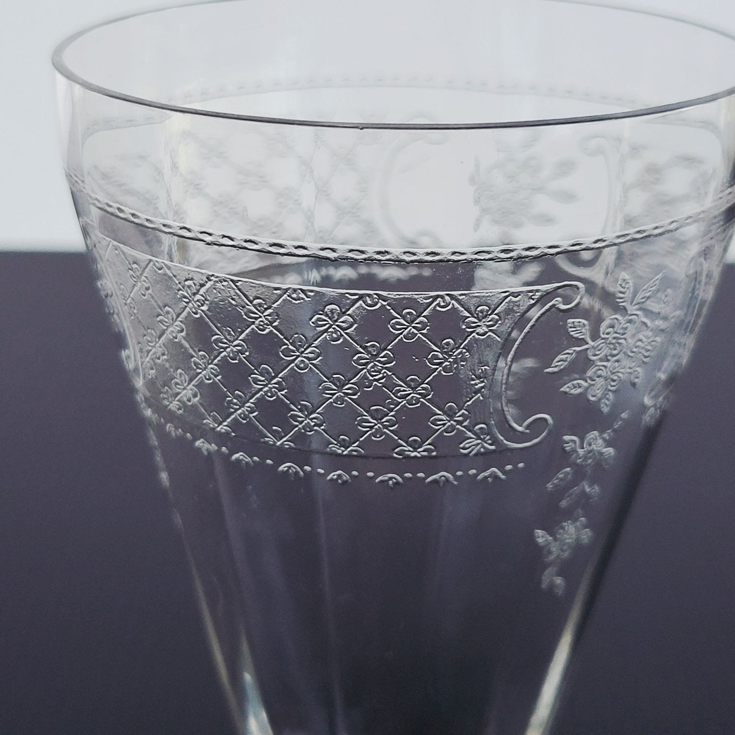 Fostoria Washington Iced Tea Tumbler, Set of 2, c.1923-28 USA