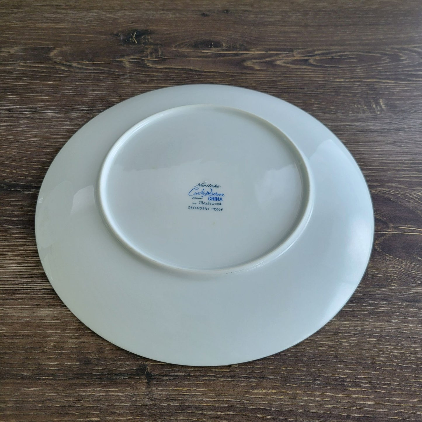 Noritake Maplewood Dinner Plate Set of 2, c.1960s Japan
