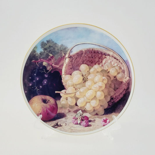Lenox Special 10" Plate Grapes from the Painting Still Life with Fruit, USA Made