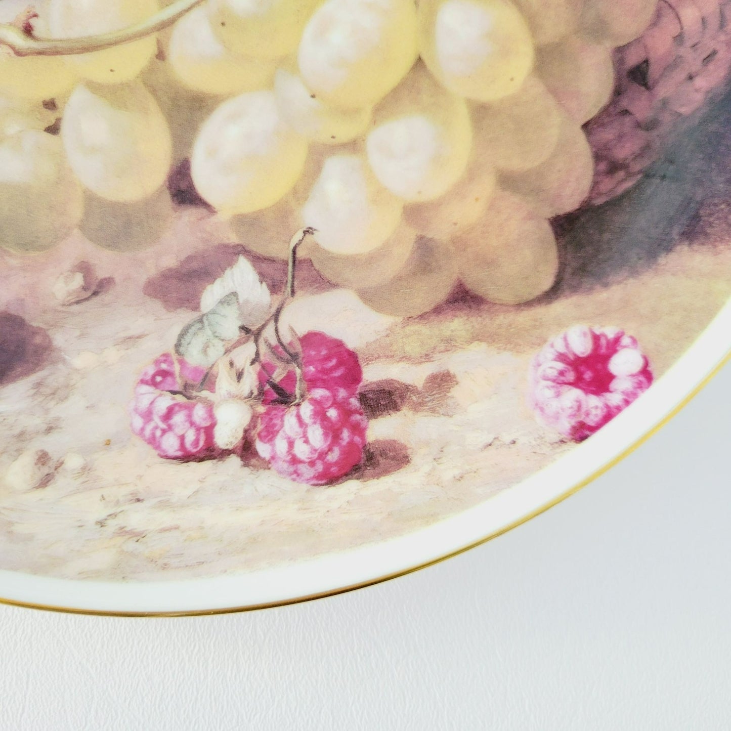 Lenox Special 10" Plate Grapes from the Painting Still Life with Fruit, USA Made