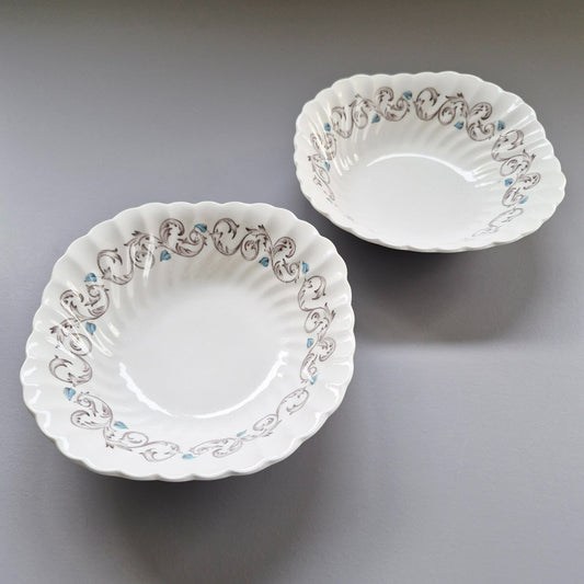 Johnson Bros "Encore" Cereal Bowl Set of 2, c.1963-73 England