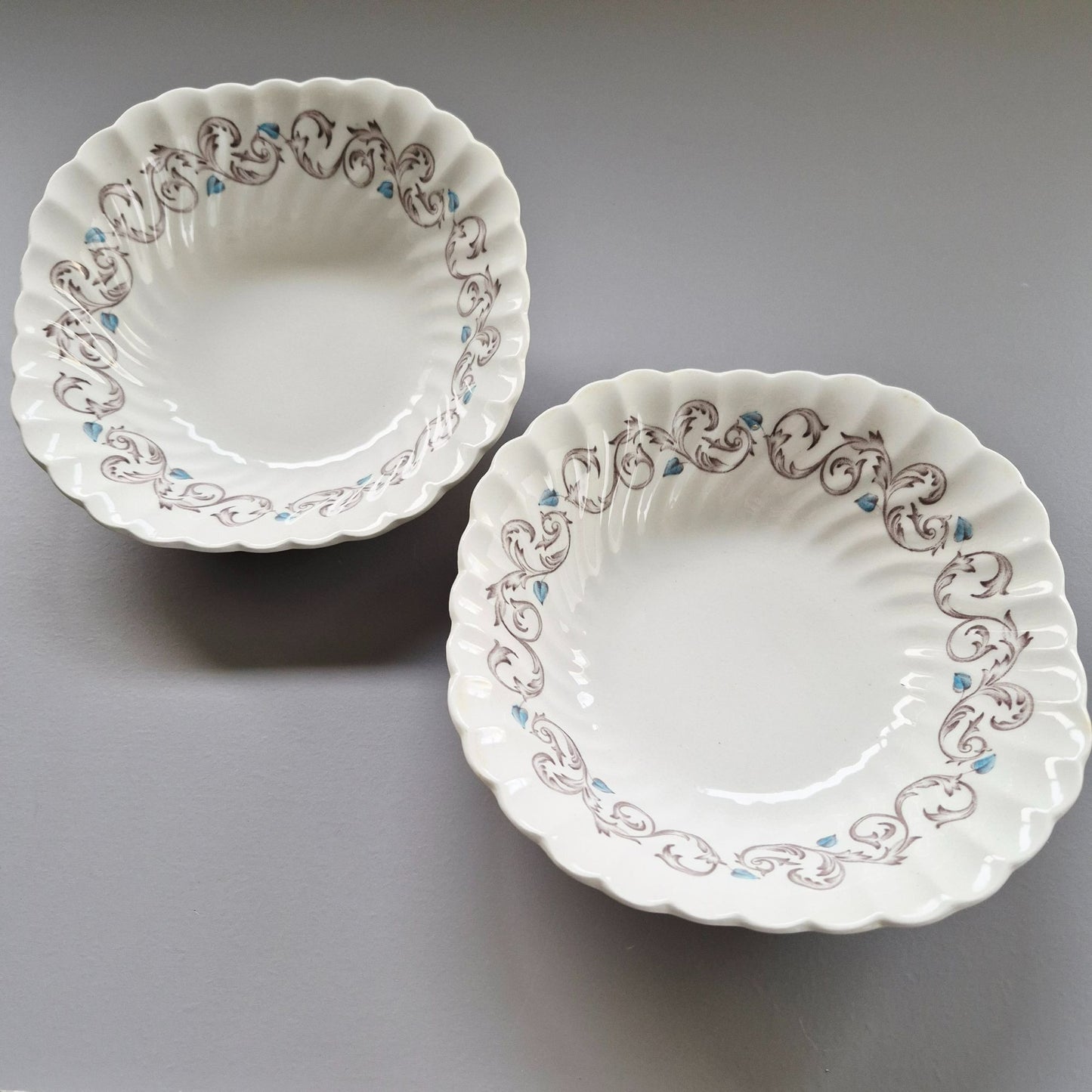 Johnson Bros "Encore" Cereal Bowl Set of 2, c.1963-73 England
