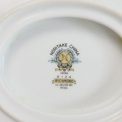 Noritake Richmond Gravy Boat & Plate, Made in Japan