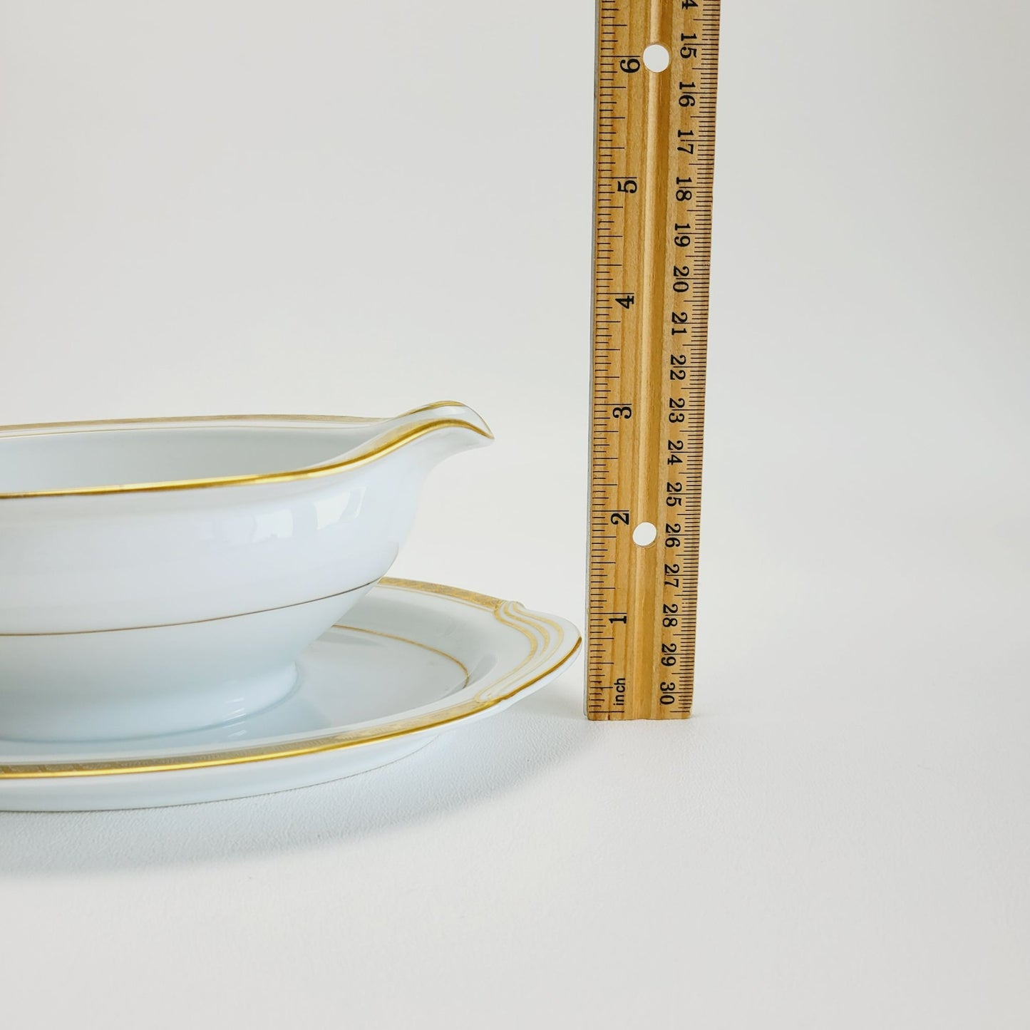 Noritake Richmond Gravy Boat & Plate, Made in Japan