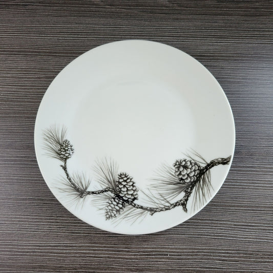Cabela's Pinecone Salad Plate, Discontinued