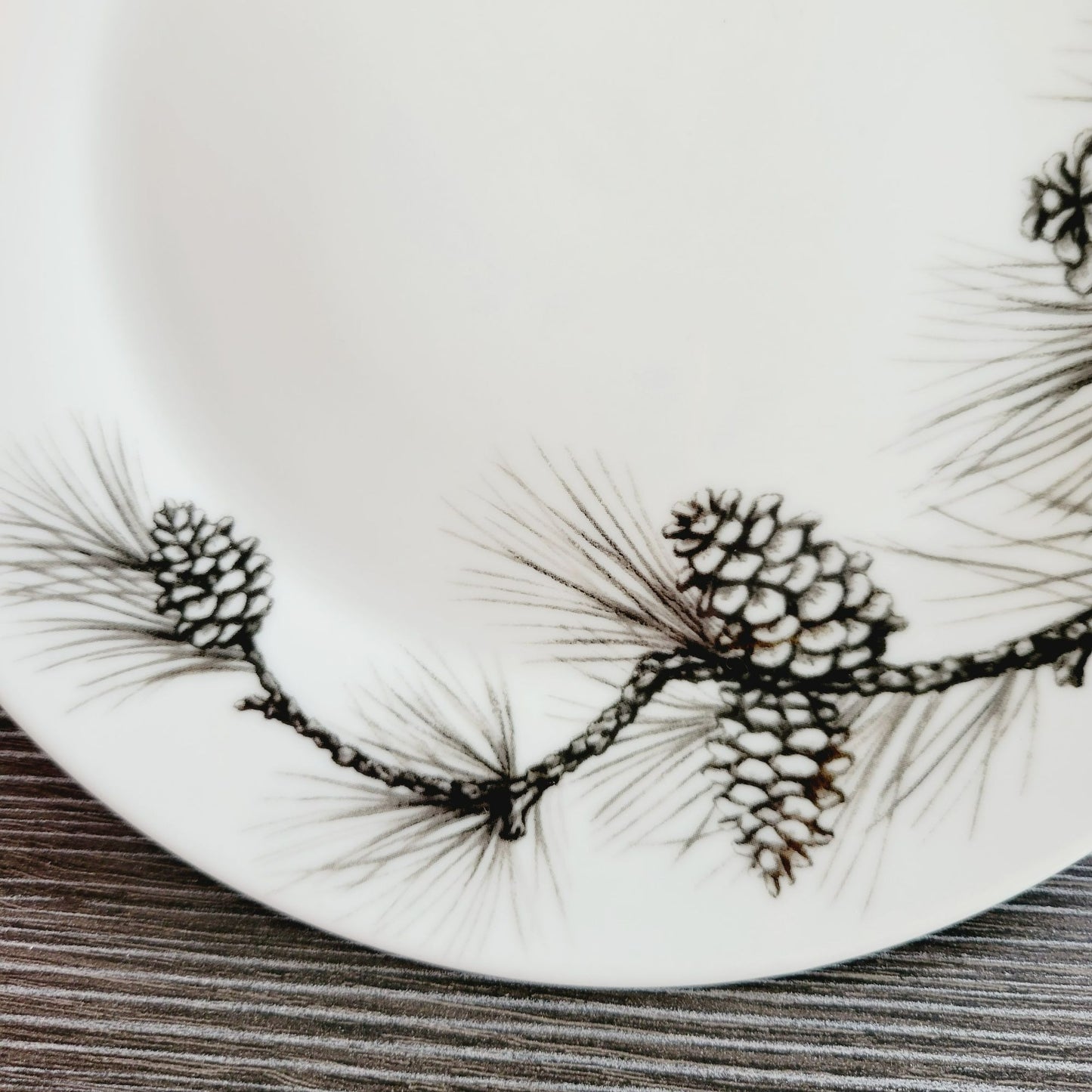 Cabela's Pinecone Salad Plate, Discontinued
