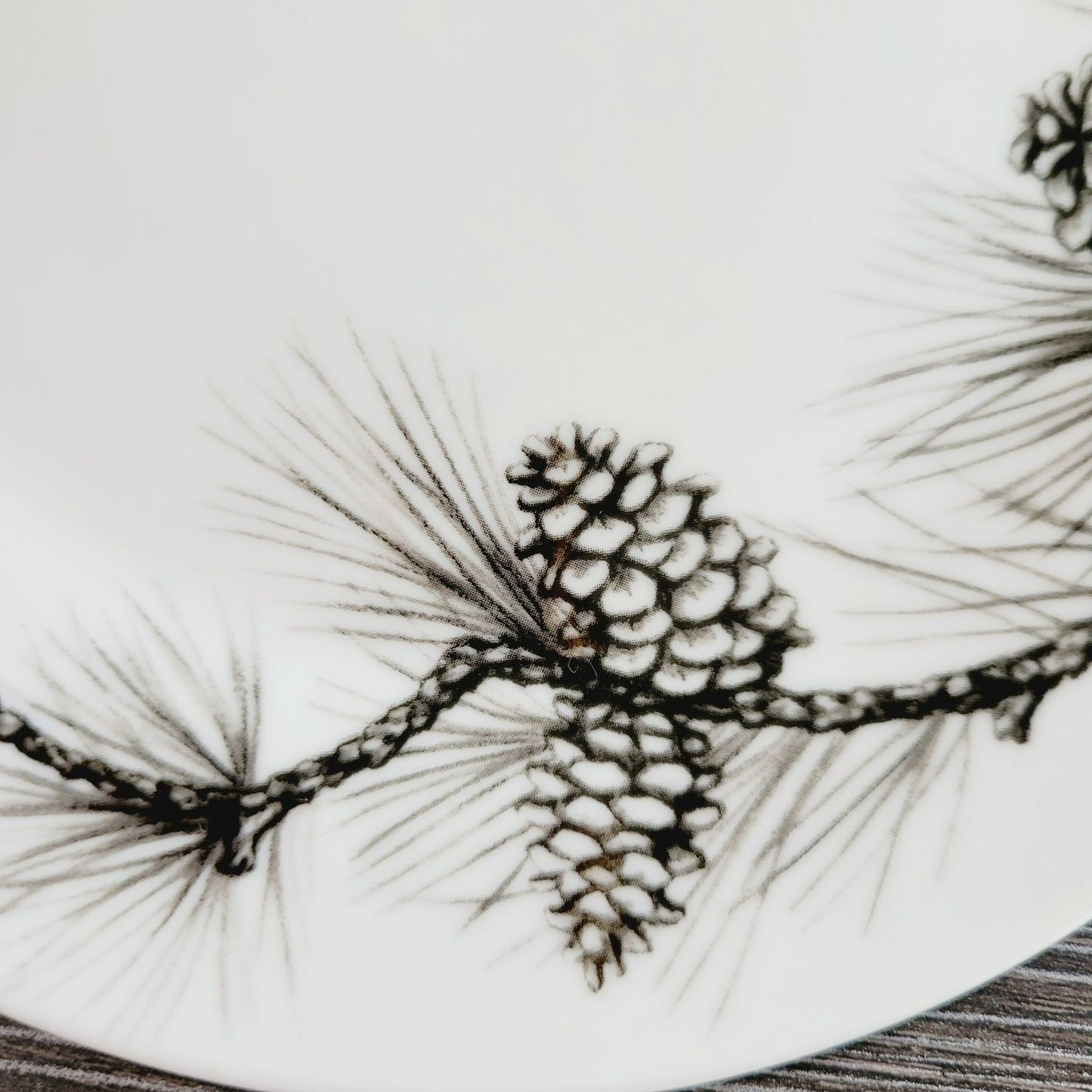 Cabela's Pinecone Salad Plate, Discontinued