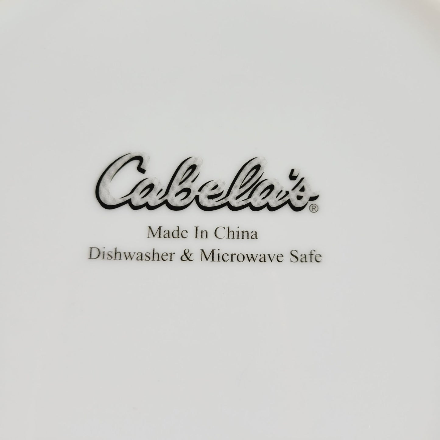 Cabela's Pinecone Salad Plate, Discontinued