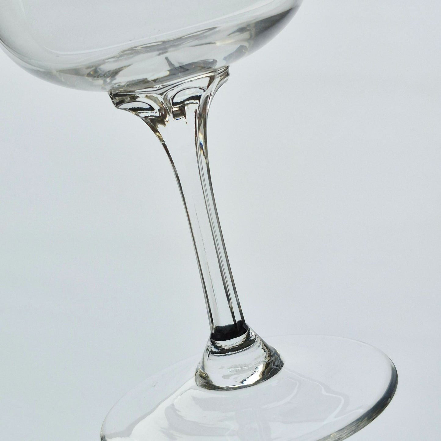 Lenox "Moonspun" Crystal Goblet Set of 2, c.1975-89 USA