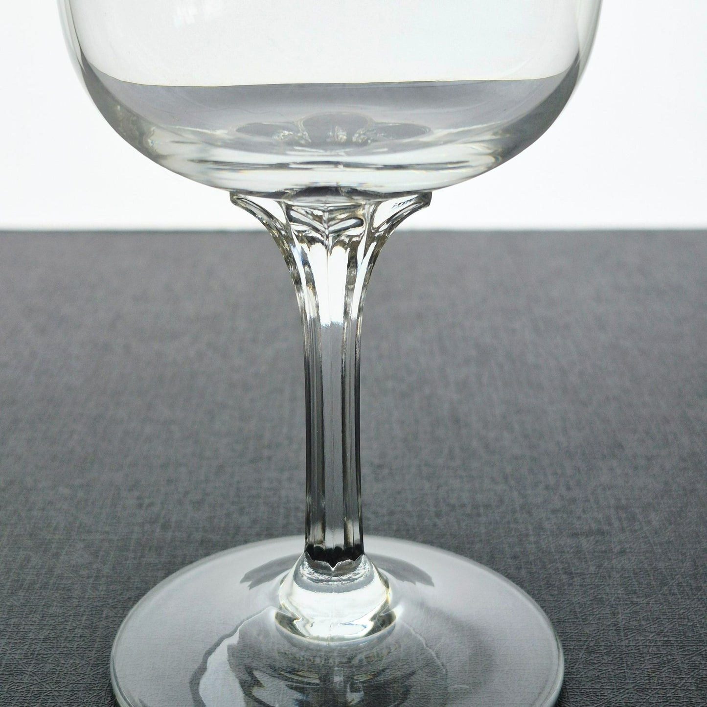 Lenox "Moonspun" Crystal Goblet Set of 2, c.1975-89 USA