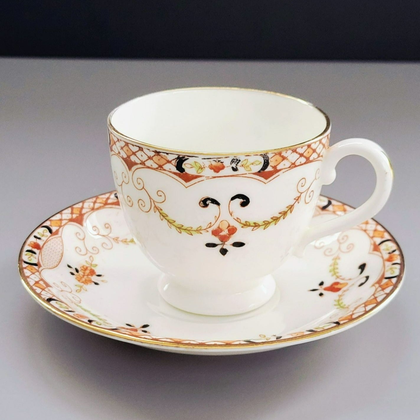 Samuel Radford "Irene" Teacup & Saucer Set, c1924-55 England