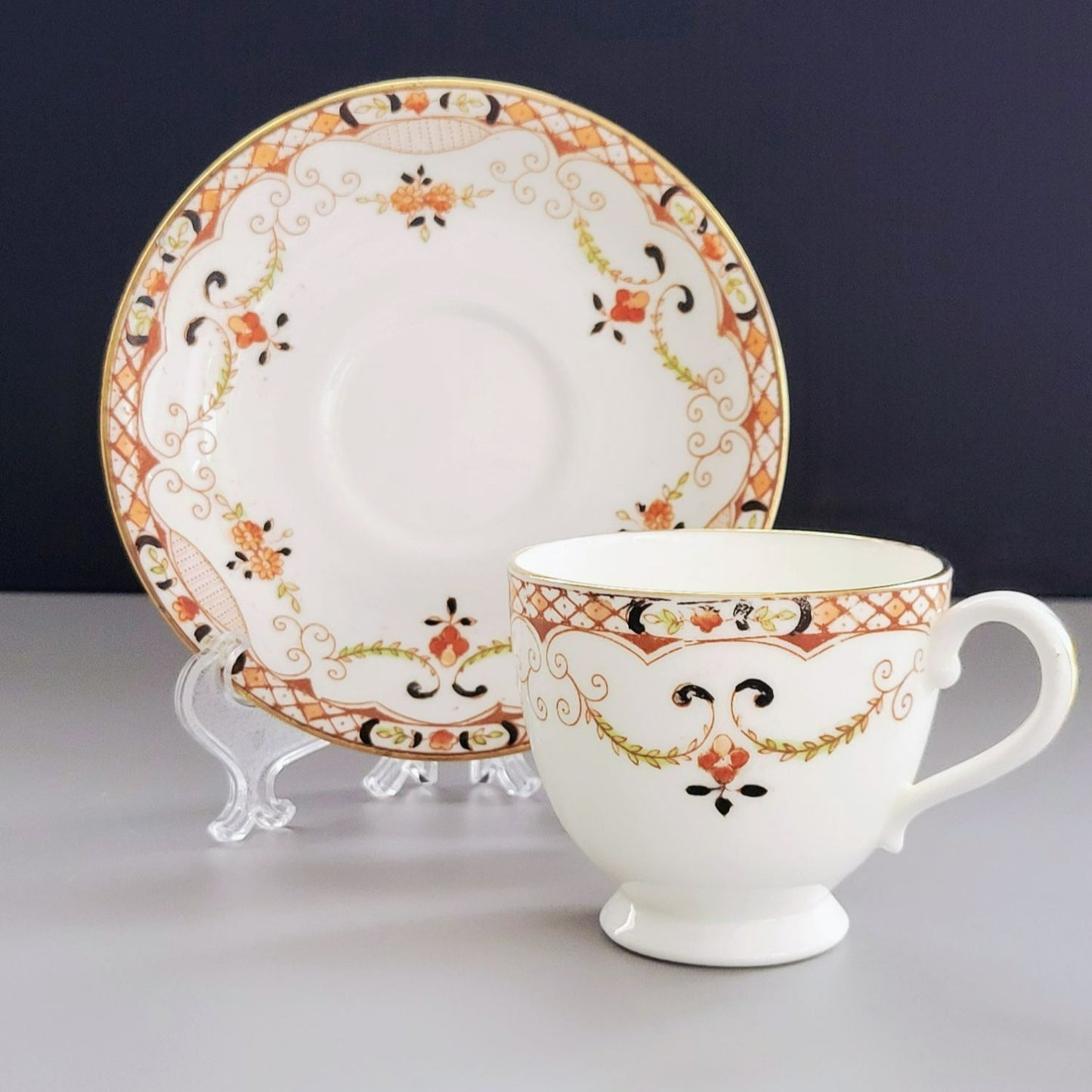 Samuel Radford "Irene" Teacup & Saucer Set, c1924-55 England