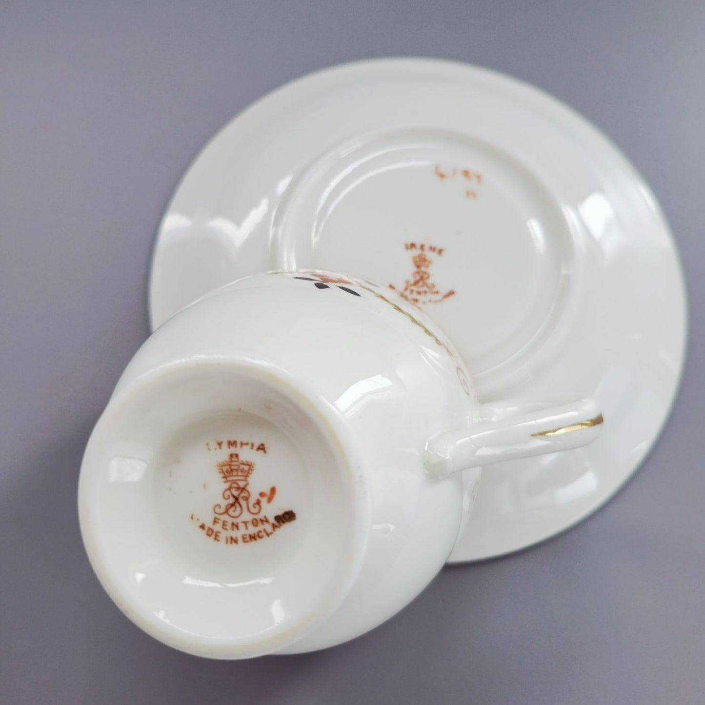 Samuel Radford "Irene" Teacup & Saucer Set, c1924-55 England