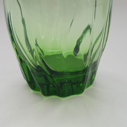 Anchor Hocking Central Park Ivy Green Old Fashioned, Set of 2, USA Made