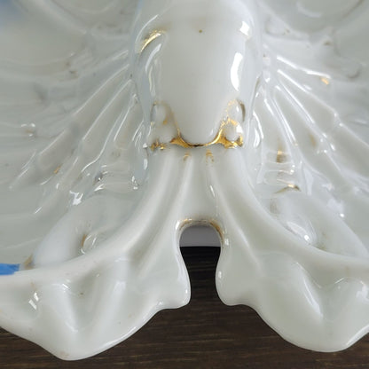 Antique JS Porcelain Blue & White Lobster Serving Dish, c.1896-1916 Germany