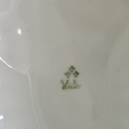 Antique JS Porcelain Blue & White Lobster Serving Dish, c.1896-1916 Germany