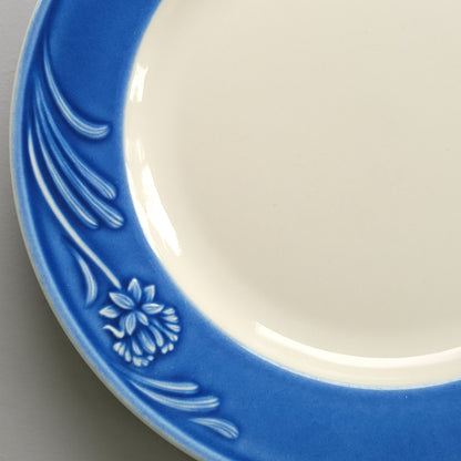 Lenox Poppies Rainbow Blue Dinner Plate c.1998-99 Japan