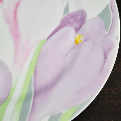 Mikasa "Spring Crocus" Salad Plate Set of 2, c.1984-87 Japan