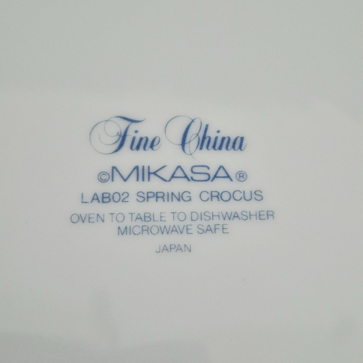 Mikasa "Spring Crocus" Salad Plate Set of 2, c.1984-87 Japan