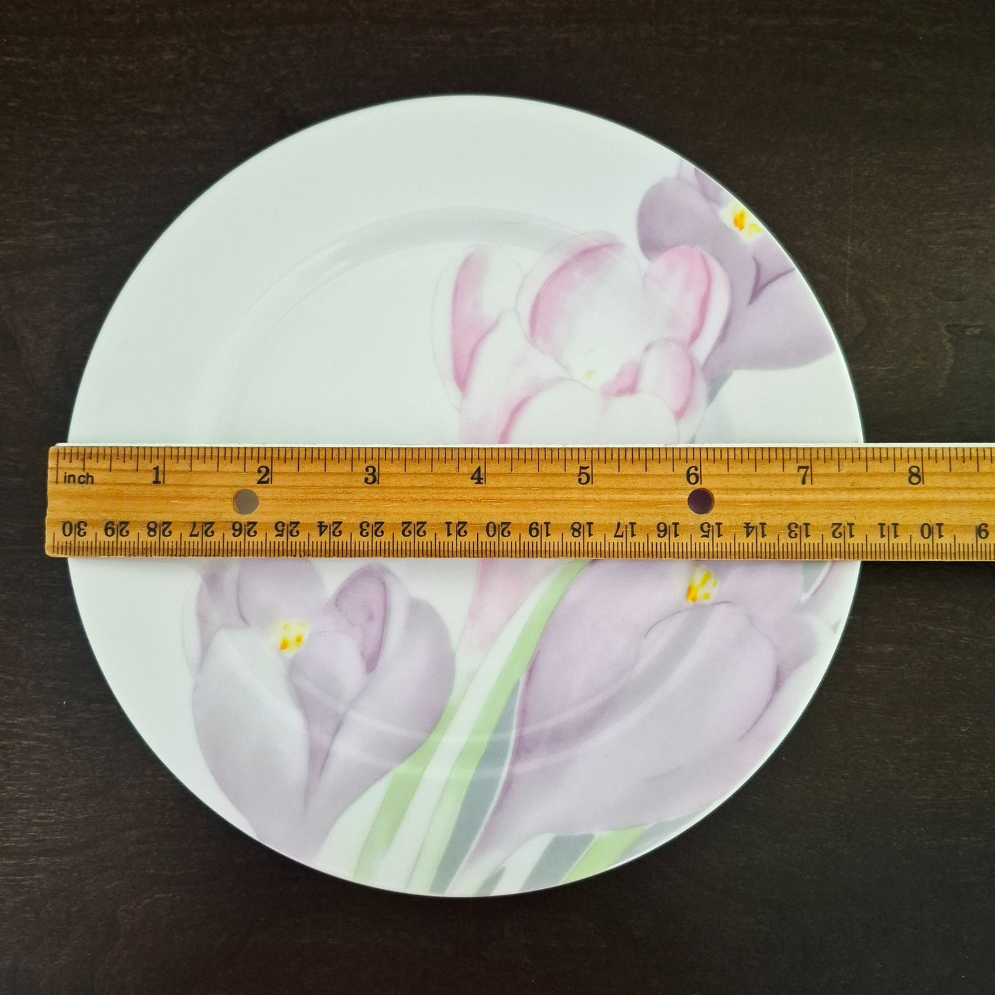 Mikasa "Spring Crocus" Salad Plate Set of 2, c.1984-87 Japan