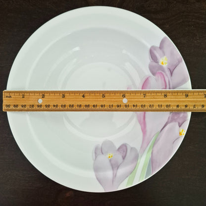 Mikasa "Spring Crocus" 9" Serving Bowl, c.1984-87 Japan