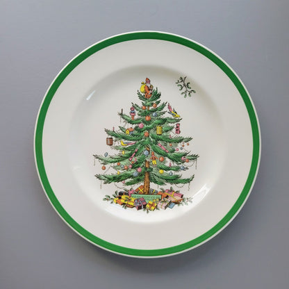 Spode Christmas Tree Dinner Plate, England c.1976-89