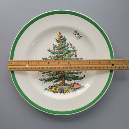 Spode Christmas Tree Dinner Plate, England c.1976-89