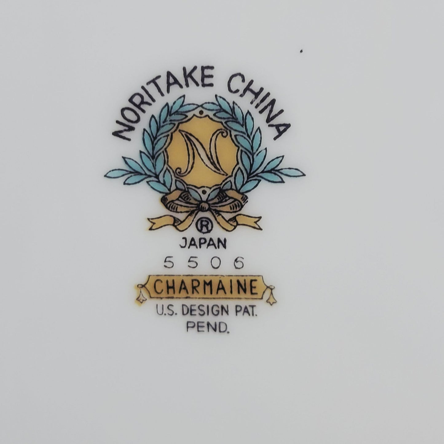 Noritake Charmaine Bread Plate, Set of 2, Japan c.1954-62