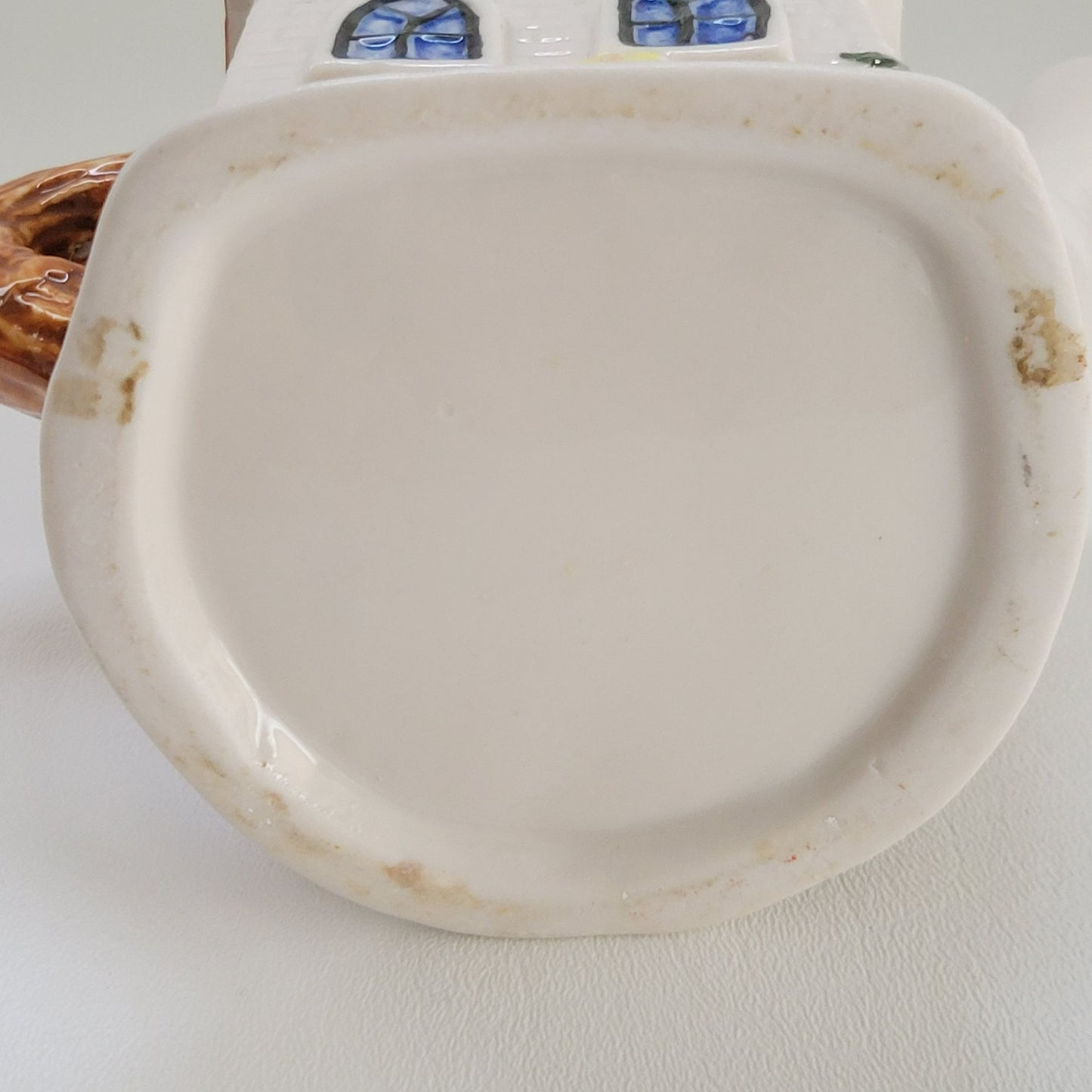 Vintage Christmas Miniature Teapot