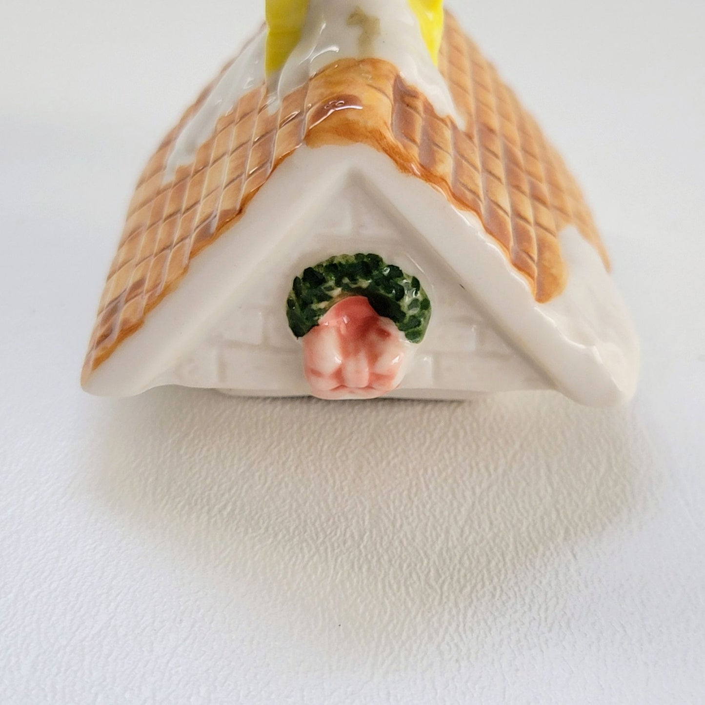 Vintage Christmas Miniature Teapot