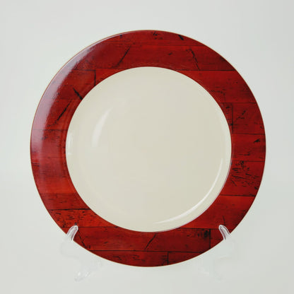 Warren Kimble Barns Dinner Plate by Sakura c.1998