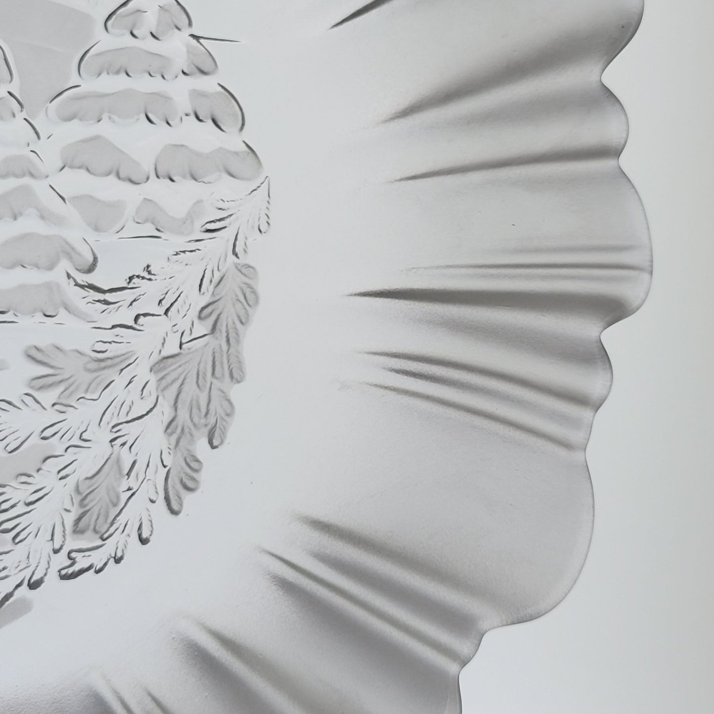 Mikasa Winter Dreams Frosted Round Serving Bowl, Made in Germany