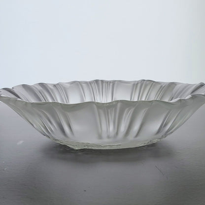 Mikasa Winter Dreams Frosted Round Serving Bowl, Made in Germany