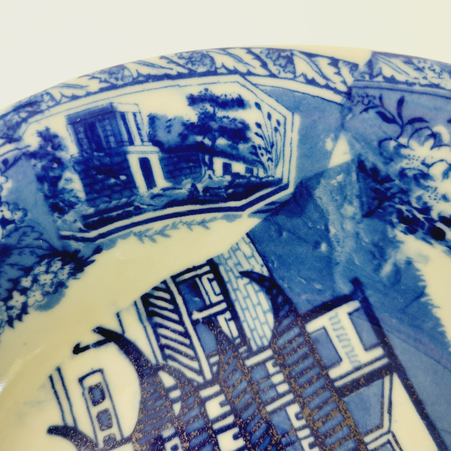 VictorianWare Chinoiserie Pagoda Ironstone Bowl