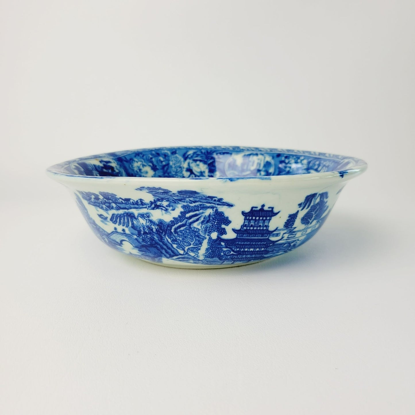 VictorianWare Chinoiserie Pagoda Ironstone Bowl