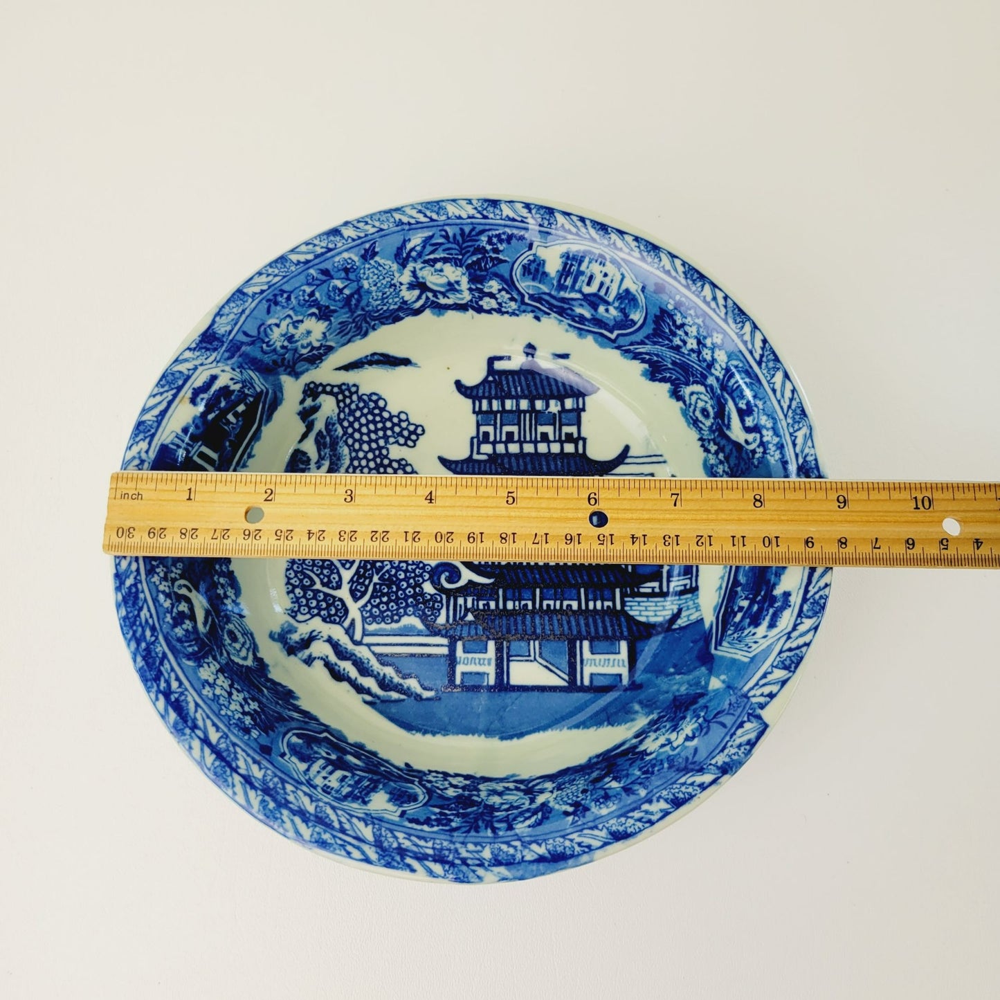 VictorianWare Chinoiserie Pagoda Ironstone Bowl