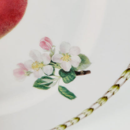 Queen's  Hookers Fruit Apple Salad Plate, Set of 2, Made in England