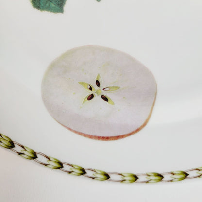 Queen's  Hookers Fruit Apple Salad Plate, Set of 2, Made in England