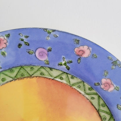 Sango The Sweet Shoppe Pink Lemonade Salad Plate, SET of 2, c.1999-2002