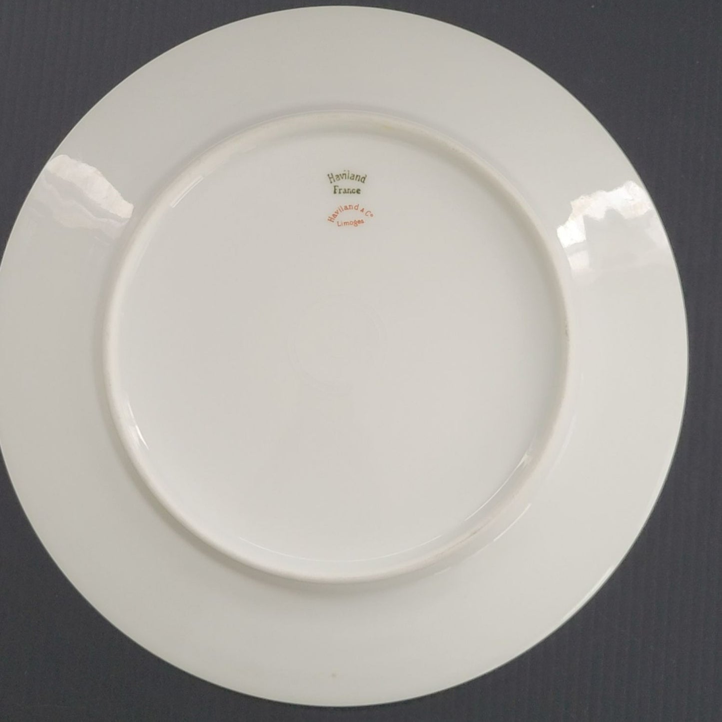 Haviland Luncheon Salad Plate, Schleiger 570d, c.1926-31 Limoges France