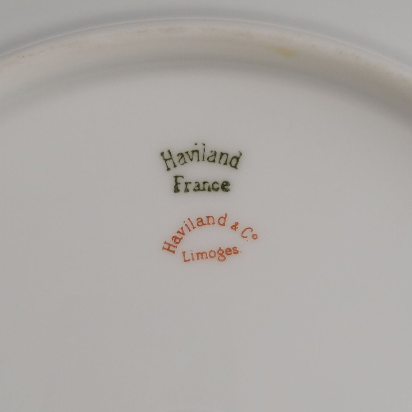 Haviland Luncheon Salad Plate, Schleiger 570d, c.1926-31 Limoges France